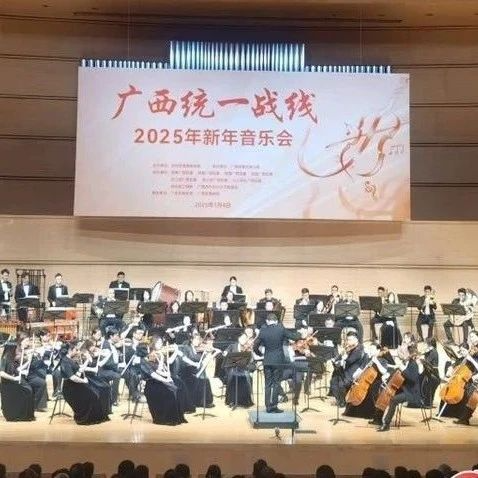 广西统一战线2025年新年音乐会在邕举行