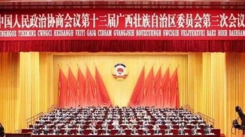 自治区政协十三届三次会议开幕