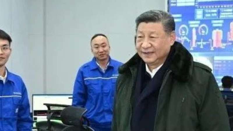 习近平在辽宁本溪市考察调研