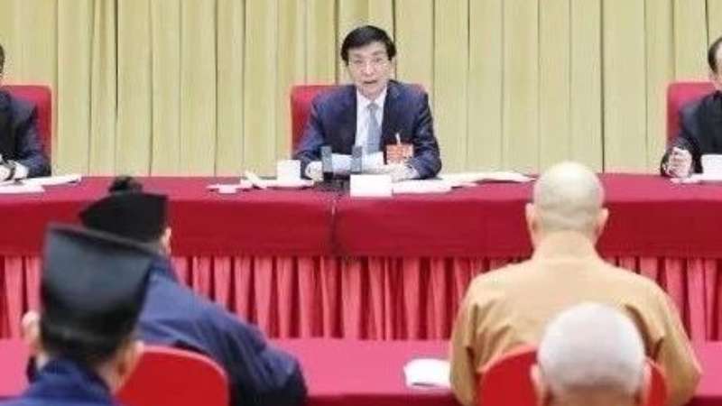 王沪宁参加宗教界委员小组会