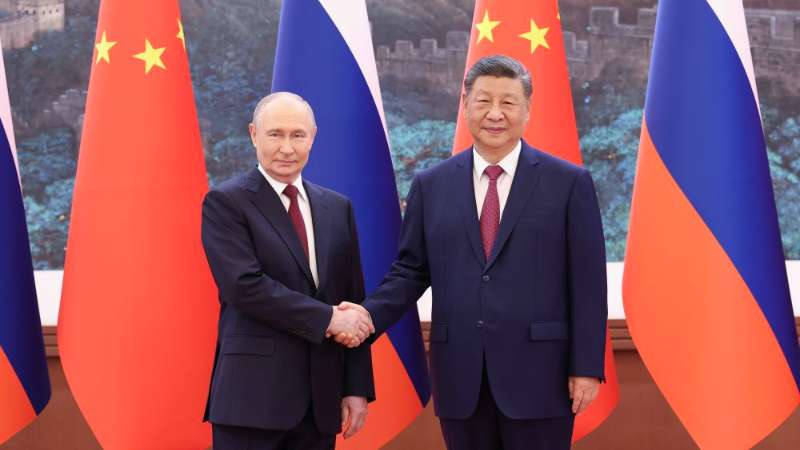 新华图讯丨习近平同俄罗斯总统普京会谈